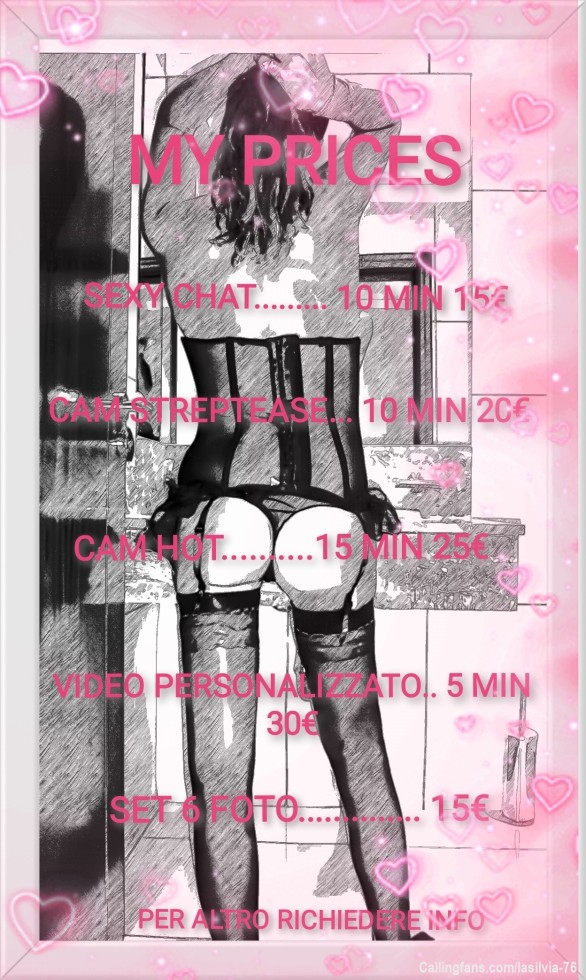 Se qualcuno fosse interessato